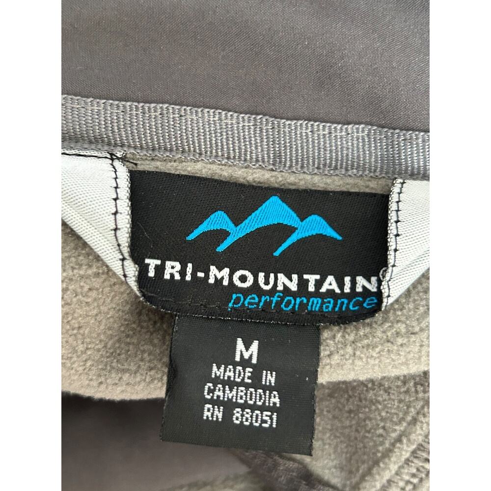 Tri Mountain Performance Jacket M Micro Fleece Su… - image 6
